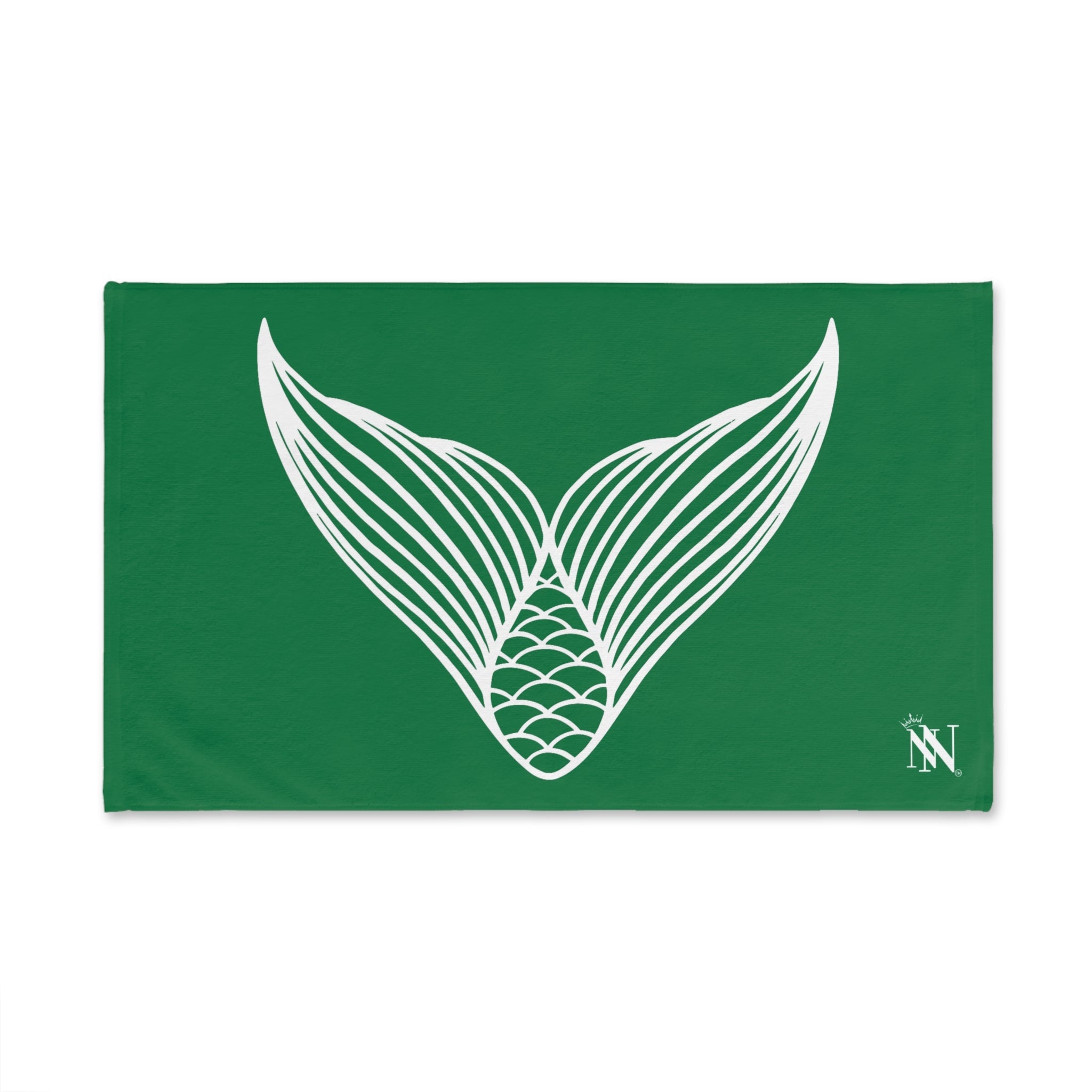 Mermaid Tail Green Cum Towel