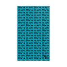 You’re So Hot! Patterned Teal | Nectar Napkins Classic Fun-Flirty Lovers’ Colored Towels