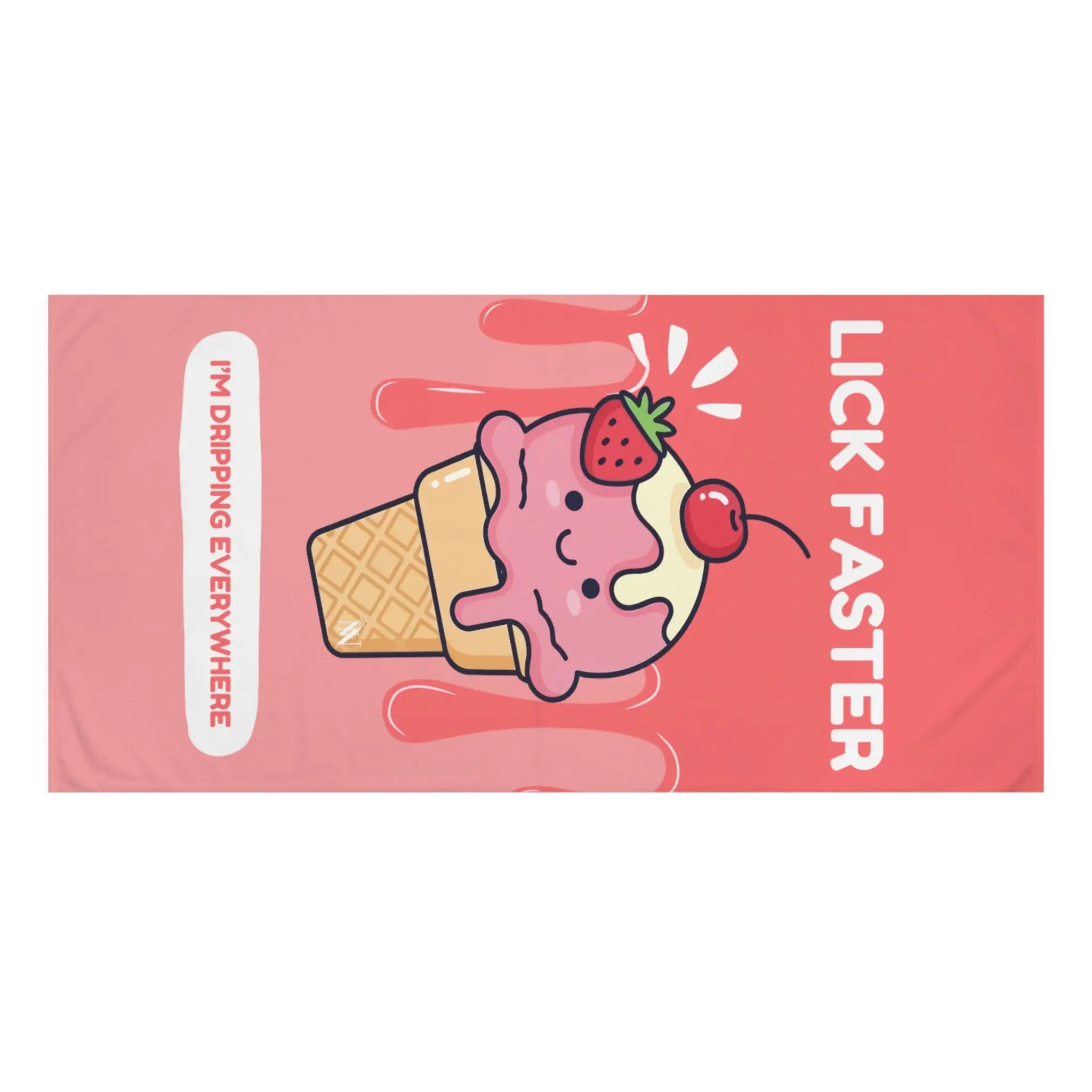 Lick Faster | Nectar Napkins XL Fun-Flirty Lovers’ Towels