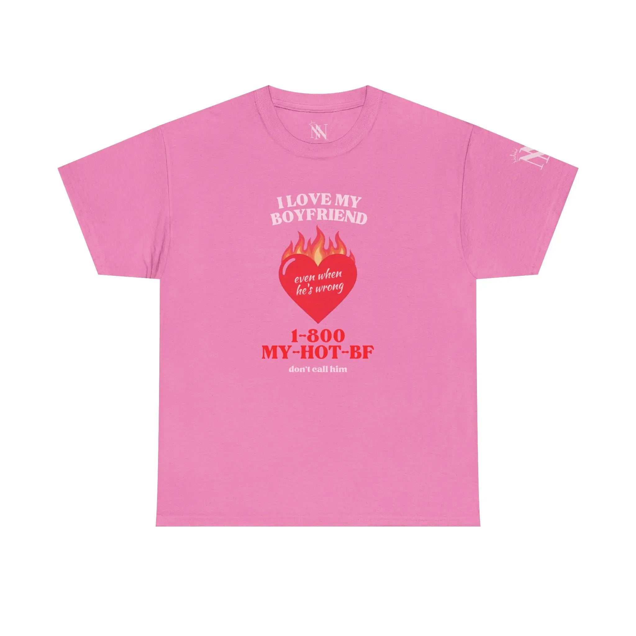 My Hot BF | Mix & Match Cotton Unisex Fun-Flirty Lovers’ T-Shirts