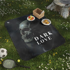 Dark Love Skull Photograph Sex Blanket