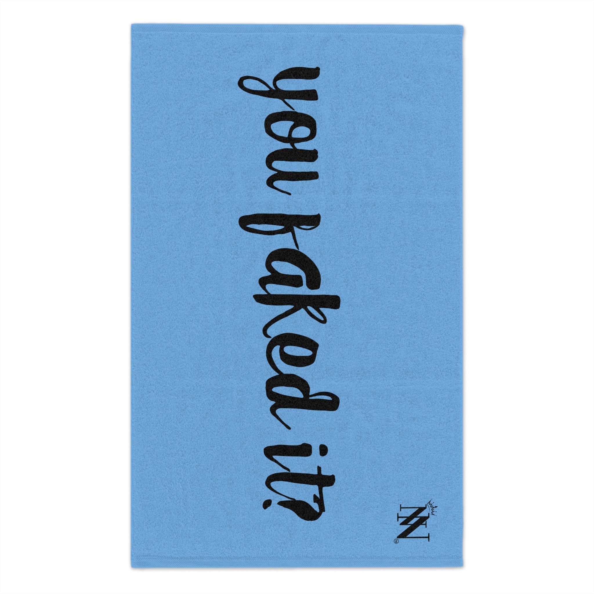 You Faked It? Light Blue | Mix & Match Soft Fun-Flirty Lovers’ Towels