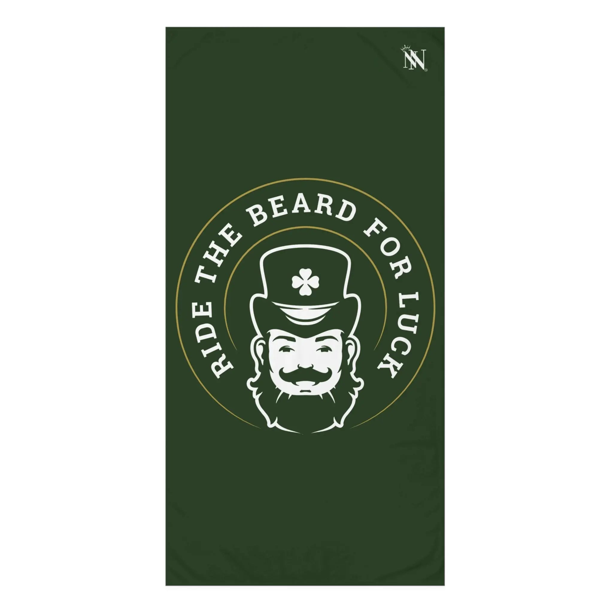 Ride the Beard for Luck St. Patrick’s Day | Mix & Match XL Fun-Flirty Lovers’ Towels