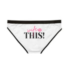 Wife This! With a Kiss | Mix & Match Women’s Fun-Flirty Lovers’ Panties