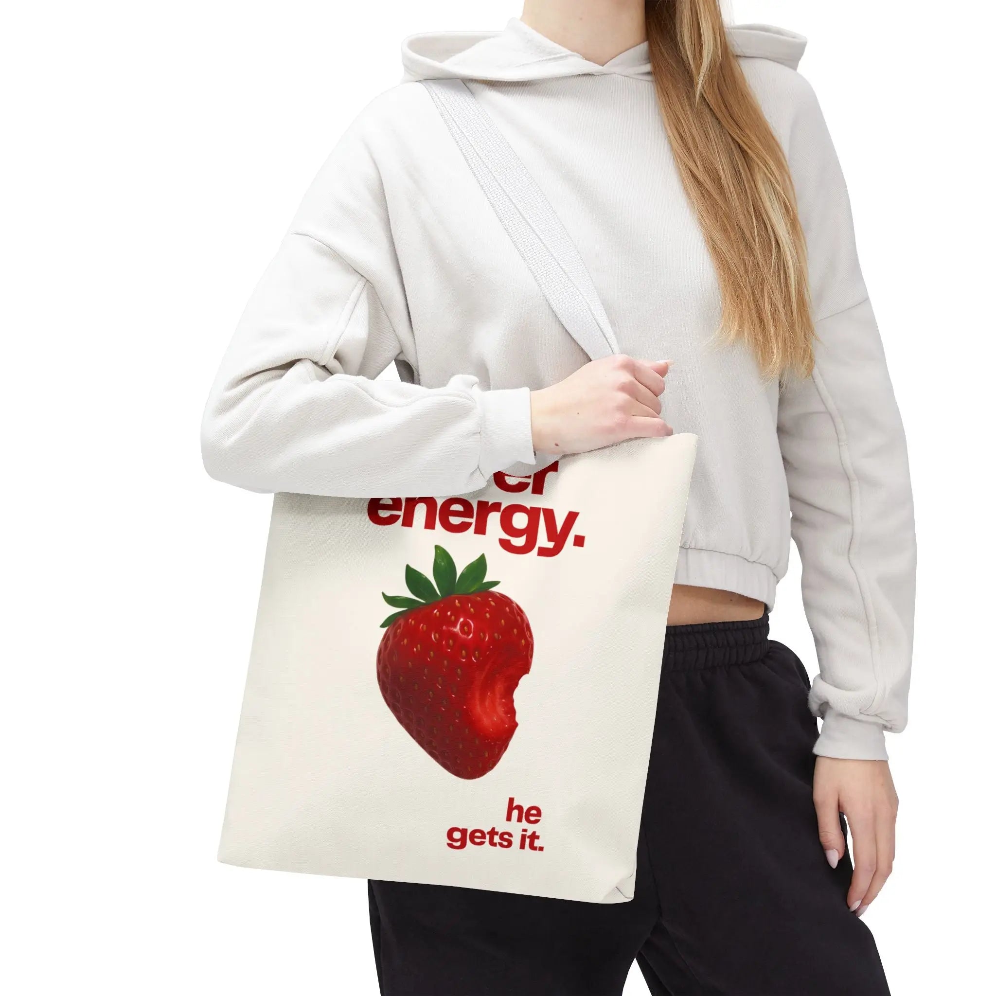 Lover Energy He Gets It Tote Bag