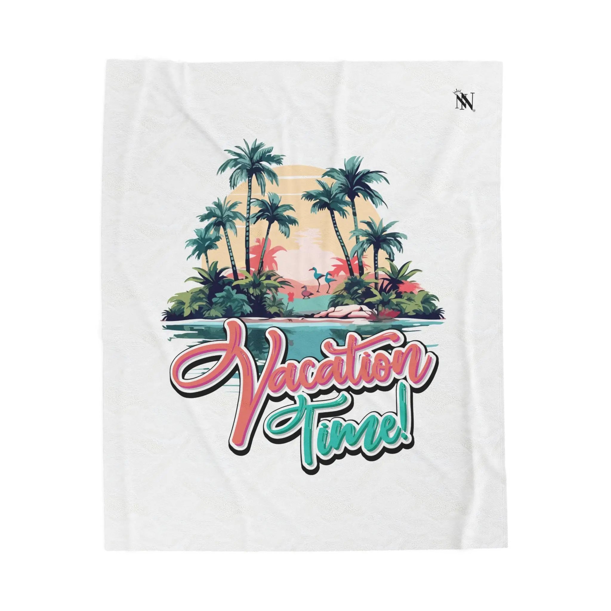 Vacation Time | Mix & Match Soft Fun-Flirty Lovers’ Blankets
