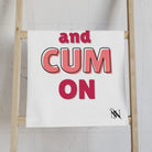 Keep Calm & Cum On | Mix & Match Classic Fun-Flirty Lovers’ Towels