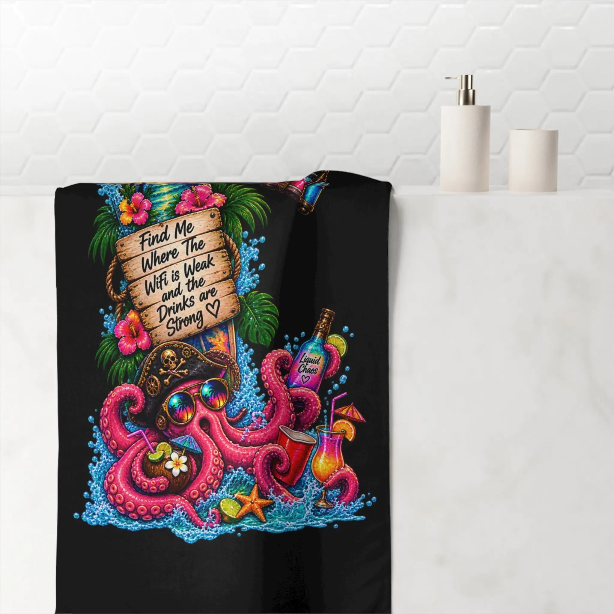Liquid Chaos Spring Break XL Sex Towel