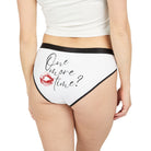 One More Time? with a Kiss Romantic Sex Gifts Women’s Panties