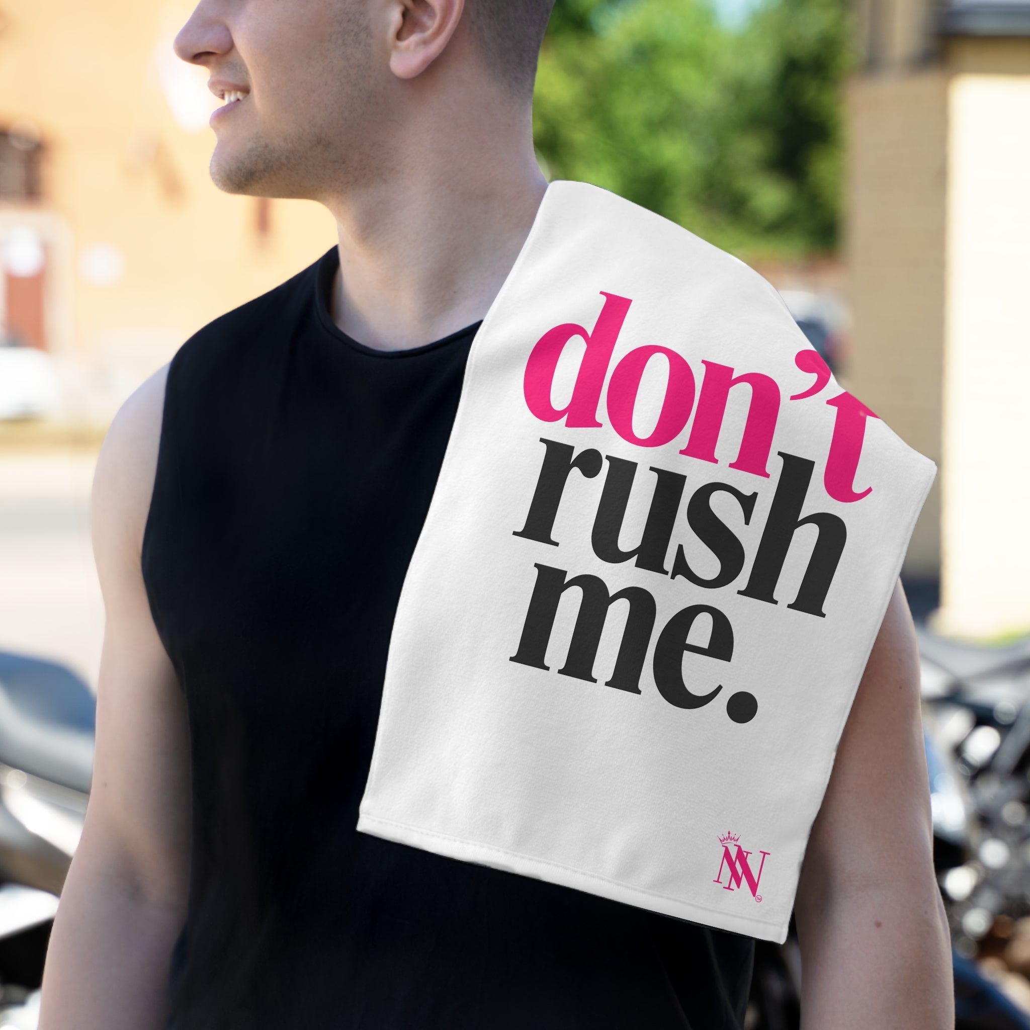 Don’t Rush Me | Mix & Match Soft Fun-Flirty Lovers’ Towels