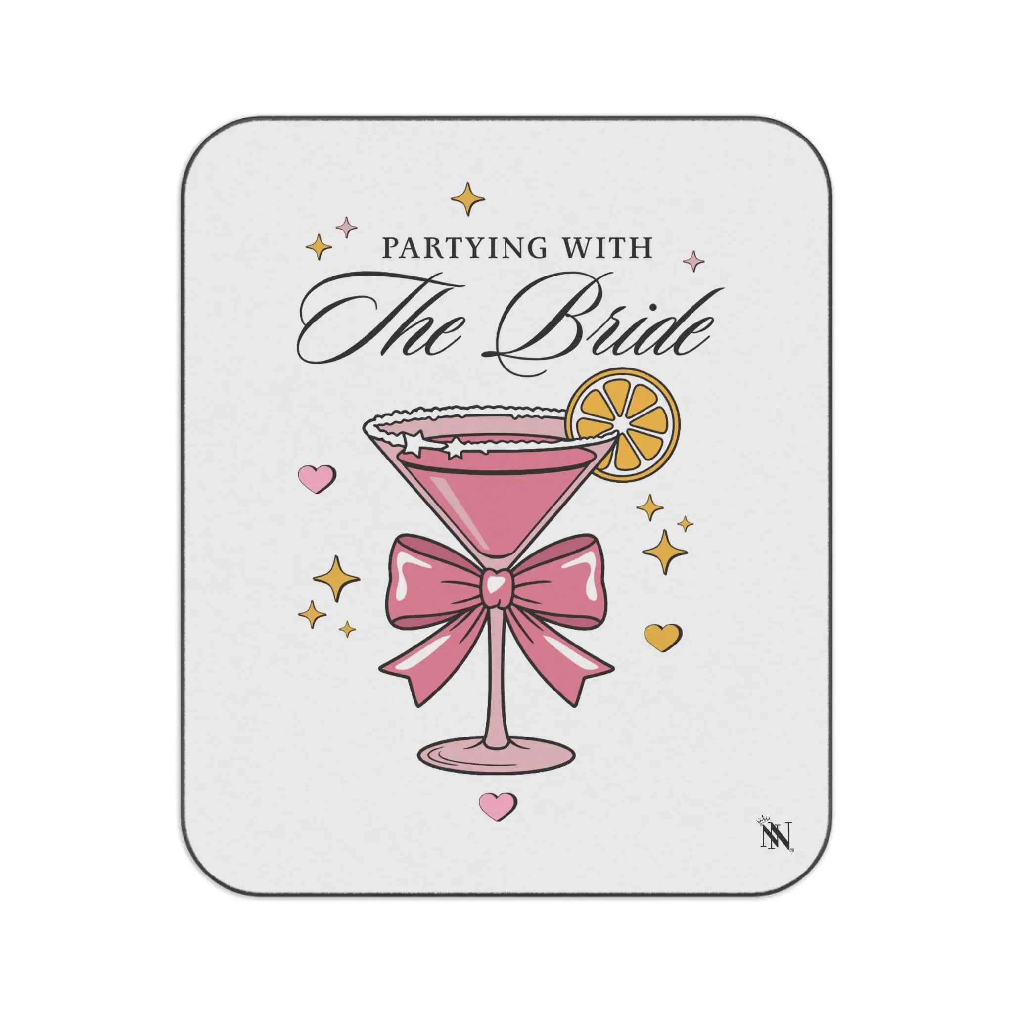 Partying With The Bride Water-Resistant Blanket