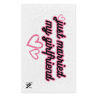 Just Married My Girlfriend | Mix & Match Soft Fun-Flirty Lovers’ Towels