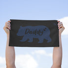 Daddy Bear Love Black | Mix & Match Soft Fun-Flirty Lovers’ Towels