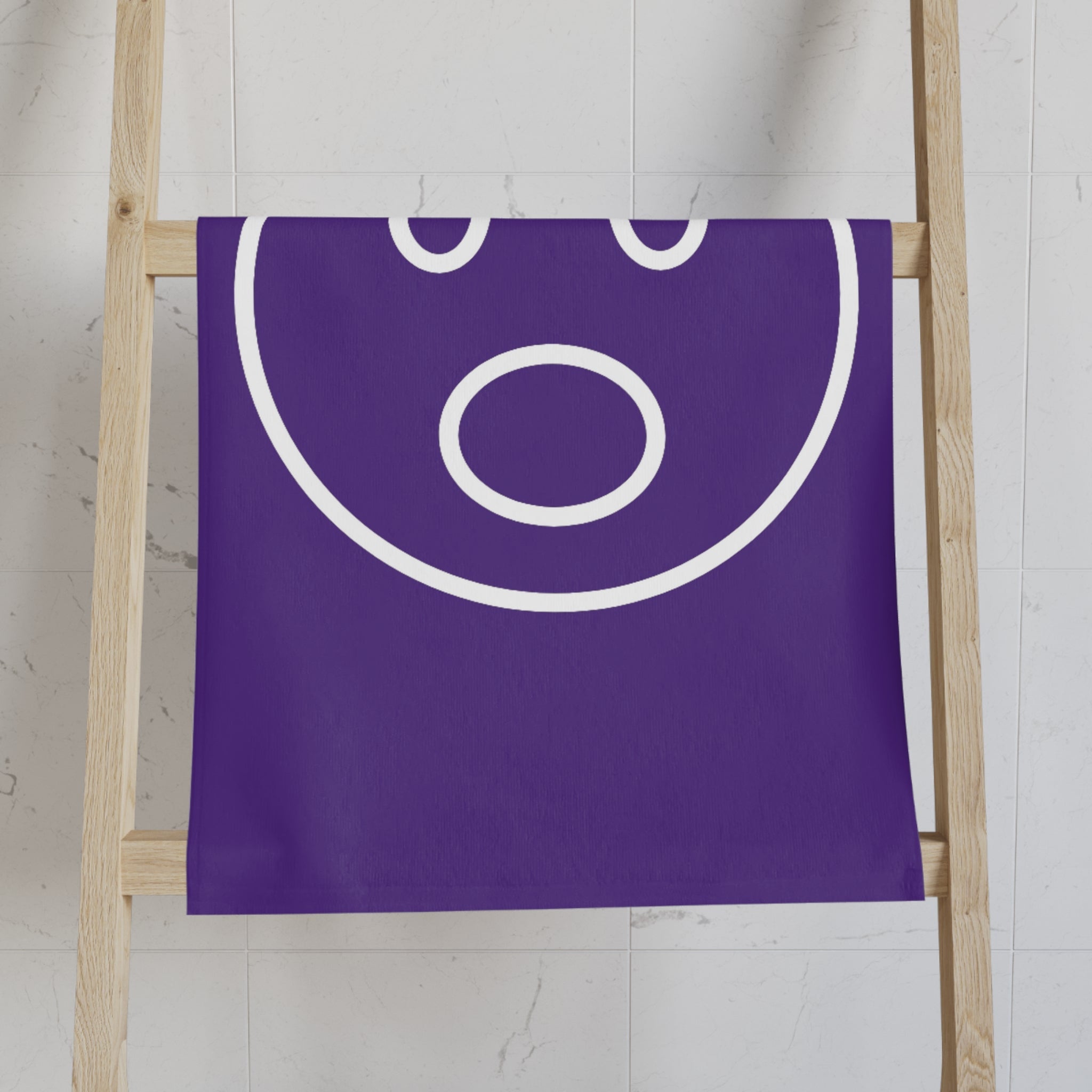 Surprised Emoji Purple | Mix & Match Classic Fun-Flirty Lovers’ Towels