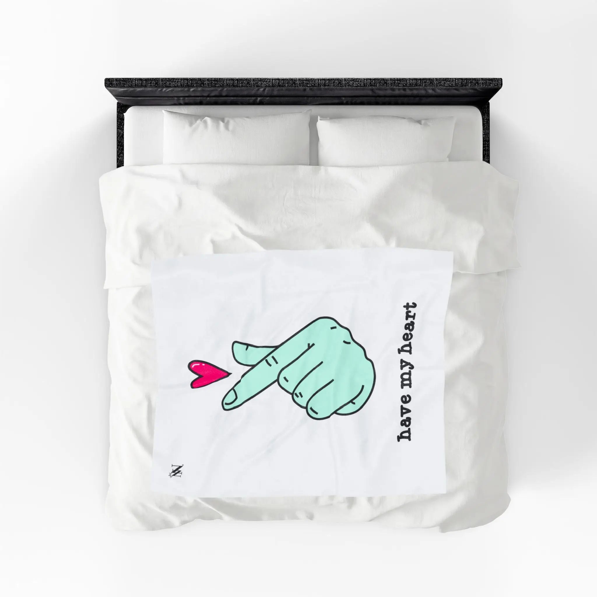 Have My Heart | Nectar Napkins Fun-Flirty Lovers’ Blankets