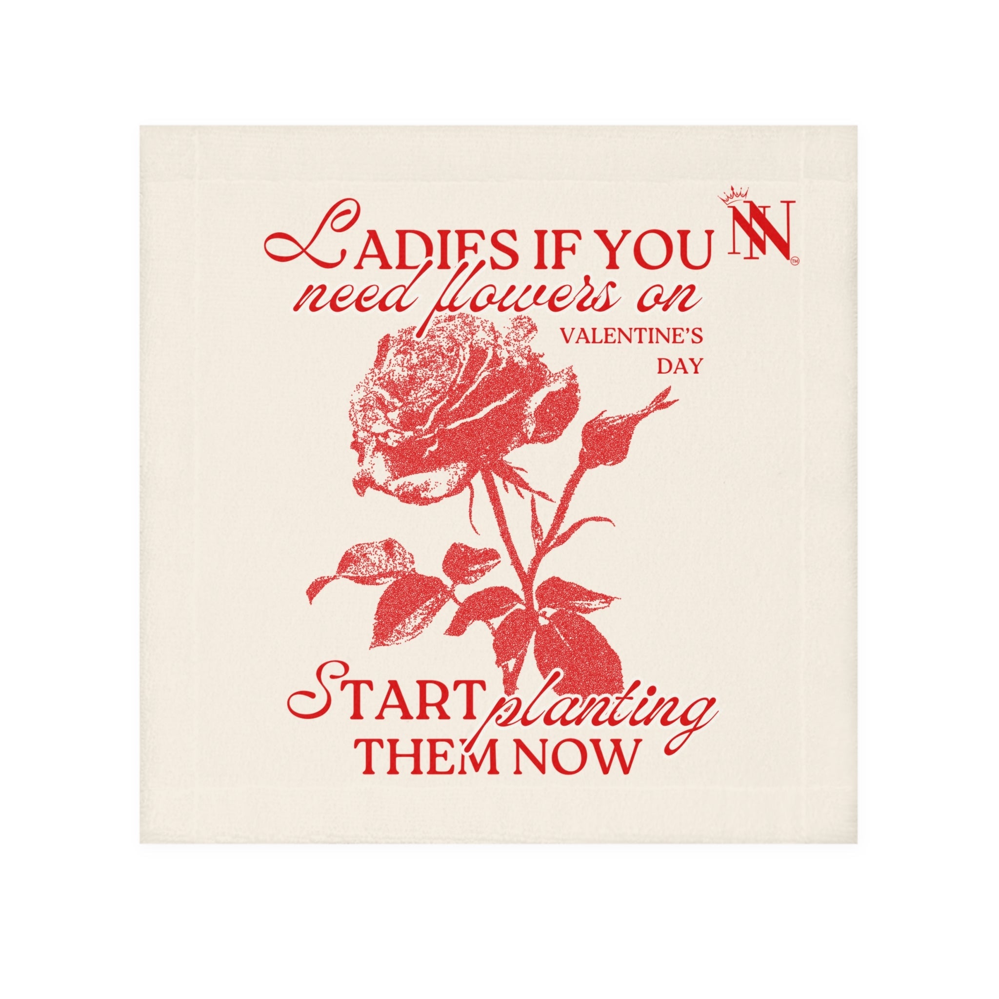 Ladies If You Need Flowers | Mix & Match Lils’ Fun-Flirty Lovers’ Towels
