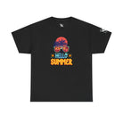 Hello Summer Tropical Sunglasses Cotton T-Shirt
