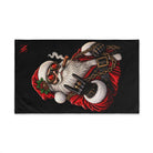 Santa in Chains Christmas | Nectar Napkins Classic Fun-Flirty Lovers’ Towels