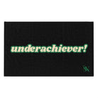 Under Achiever! Black | Mix & Match Soft Fun-Flirty Lovers’ Towels