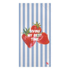 Giving My Best Time Berry | Mix & Match XL Fun-Flirty Lovers’ Towels