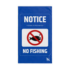 No Fishing Sign | Nectar Napkins Classic Fun-Flirty Lovers’ Towels