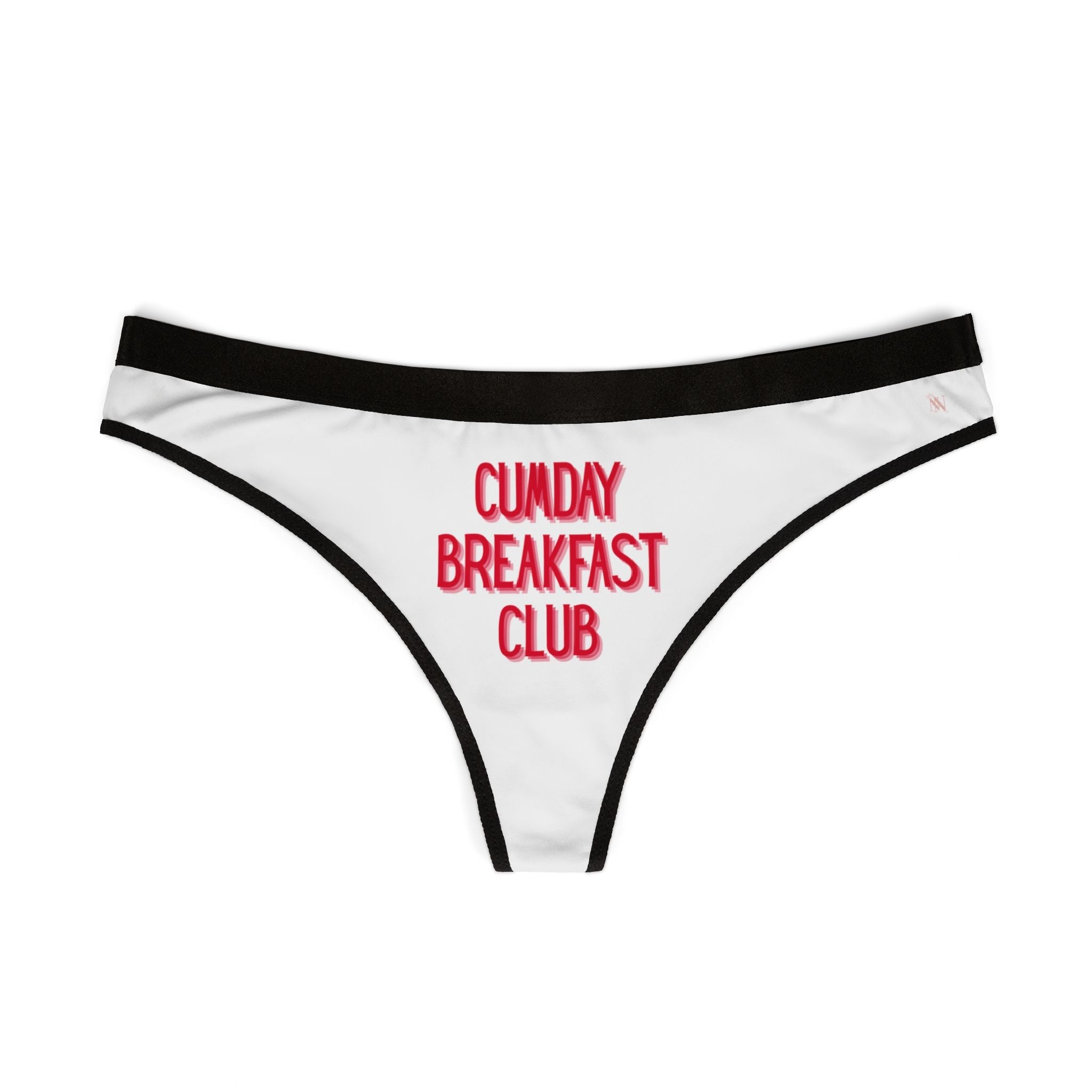 Cumday Breakfast Club | Mix & Match Women’s Fun-Flirty Lovers’ Thongs