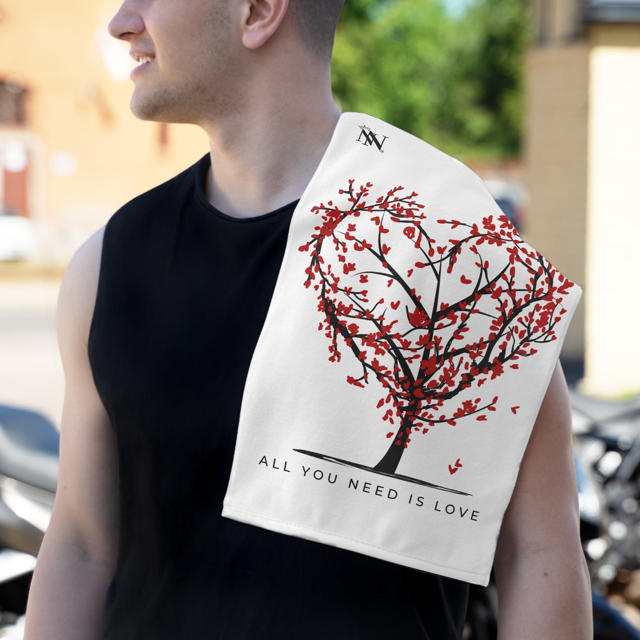 All You Need is Love Tree Sex Towel