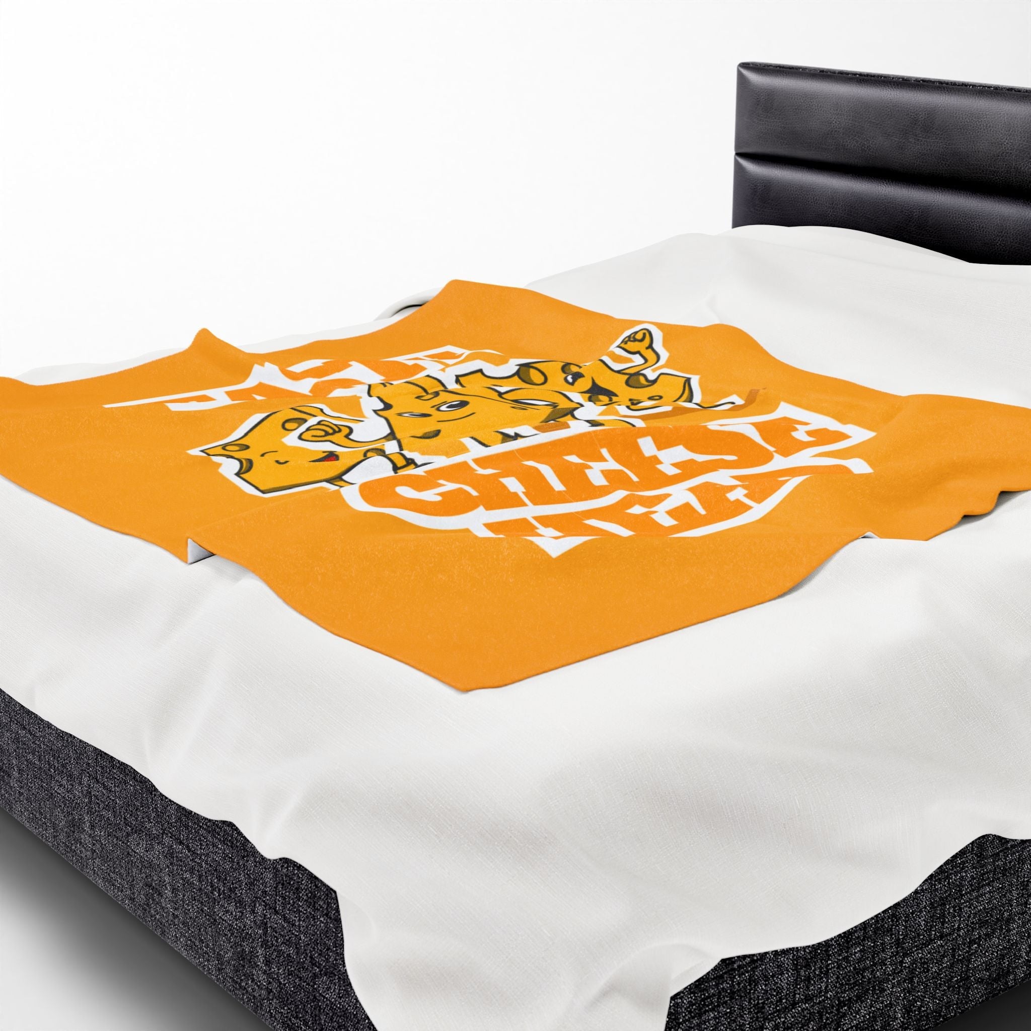 Tasty Cheese Head | Mix & Match Soft Fun-Flirty Lovers’ Blankets