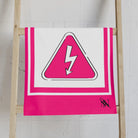 Caution Electric Love | Mix & Match Classic Fun-Flirty Lovers’ Towels