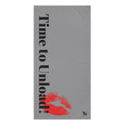 Time to Unload Grey | Mix & Match XL Fun-Flirty Lovers’ Towels