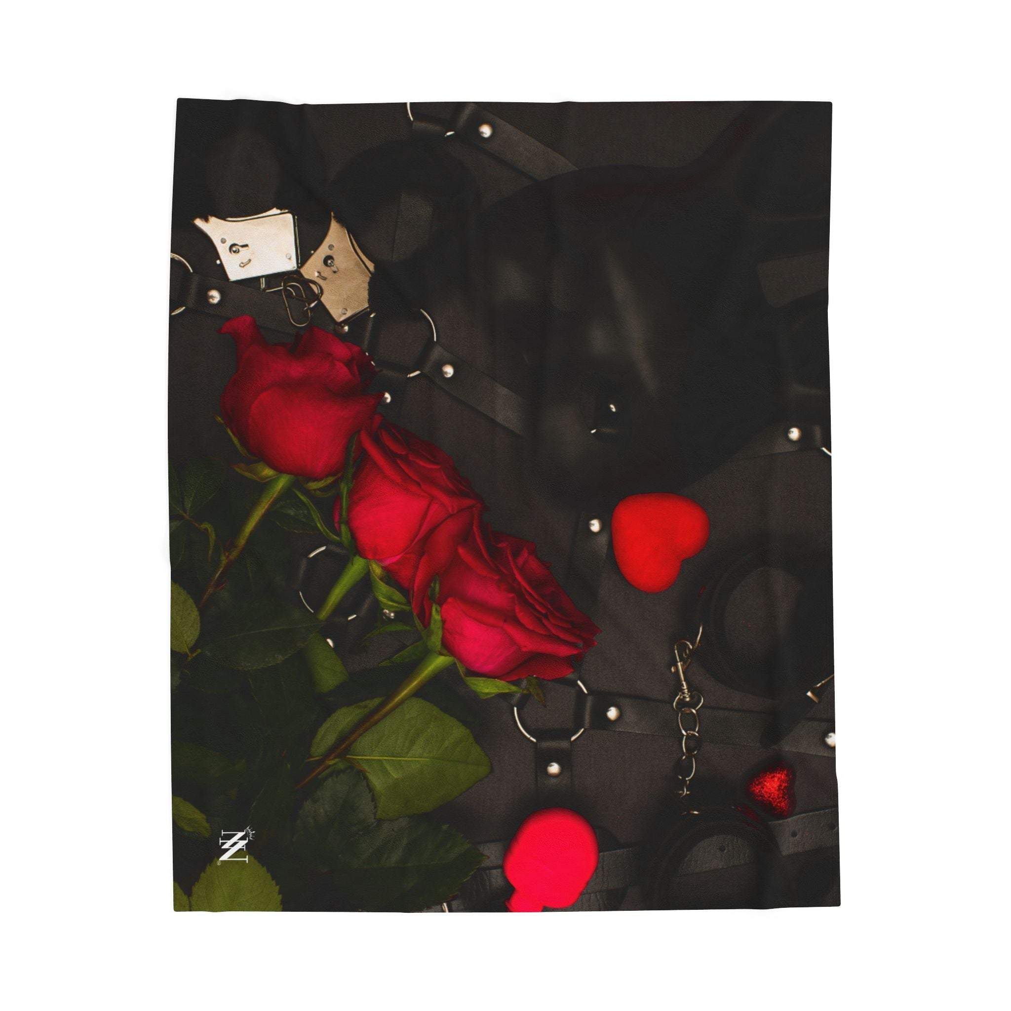 Kinky Bunny Mask Sex Toys & Cuffs Photograph Romantic Gifts Love Blanket