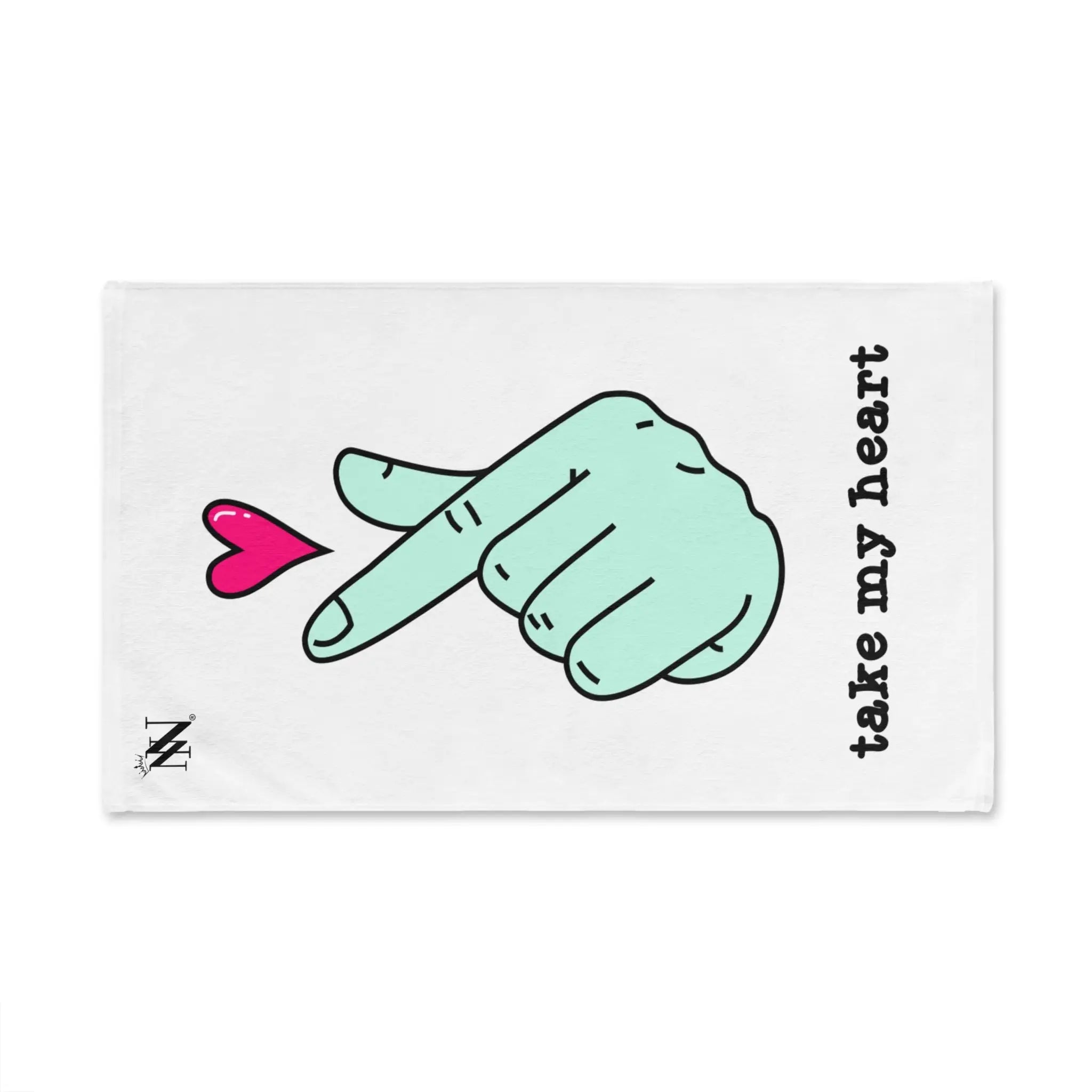 Take My Heart | Nectar Napkins Classic Fun-Flirty Lovers’ Towels