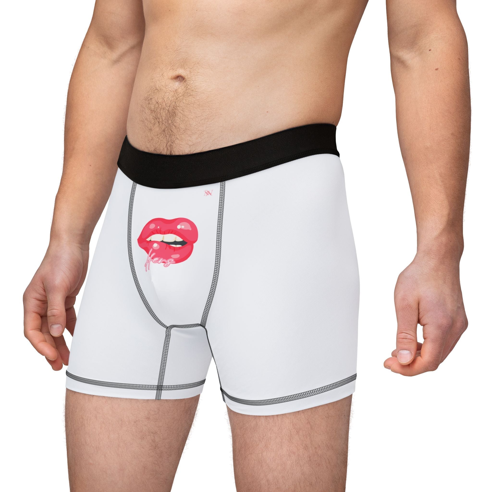 Hers Biting Lip Naughty Sex Gifts for Him Men’s Boxer Briefs