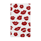 Red Kiss Lips Smoochie | Mix & Match Classic Fun-Flirty Lovers’ Towels