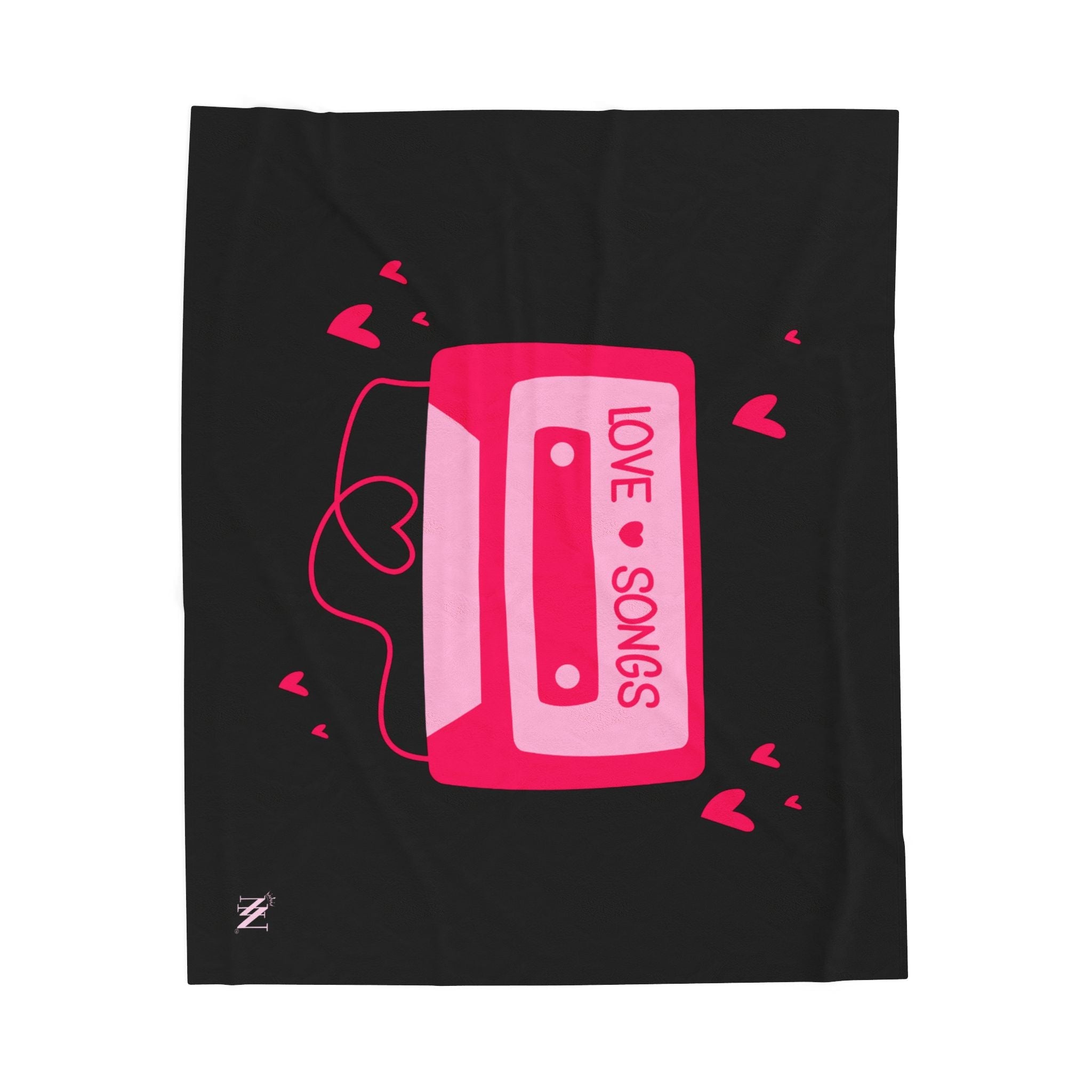 Love Songs Mix Tape Romantic Lovers Gifts Blanket