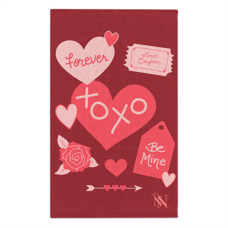 XOXO Forever | Mix & Match Soft Fun-Flirty Lovers’ Towels