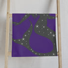Mermaid Star Purple Cum Towel