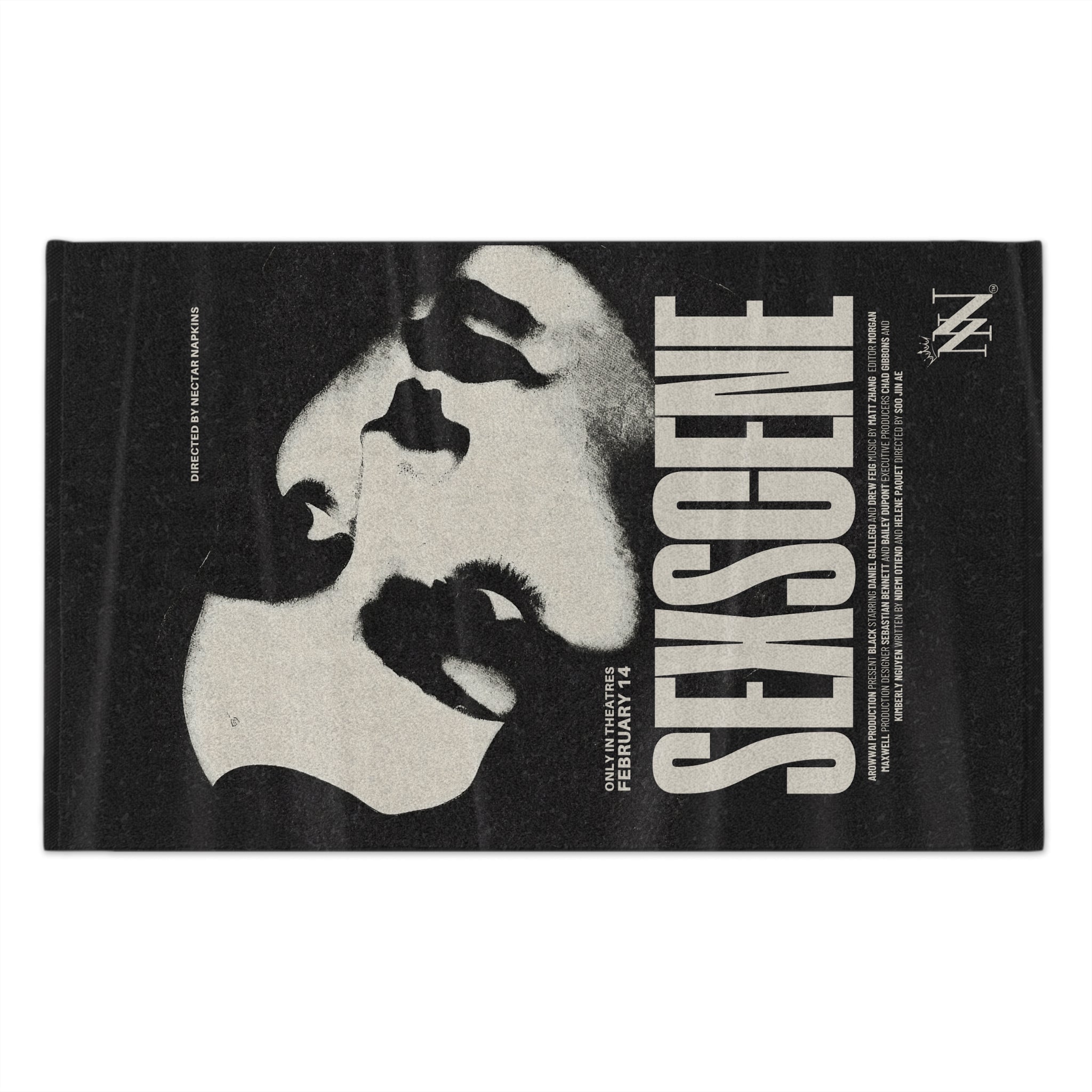 Sex Scene Movie Poster | Mix & Match Soft Fun-Flirty Lovers’ Towels