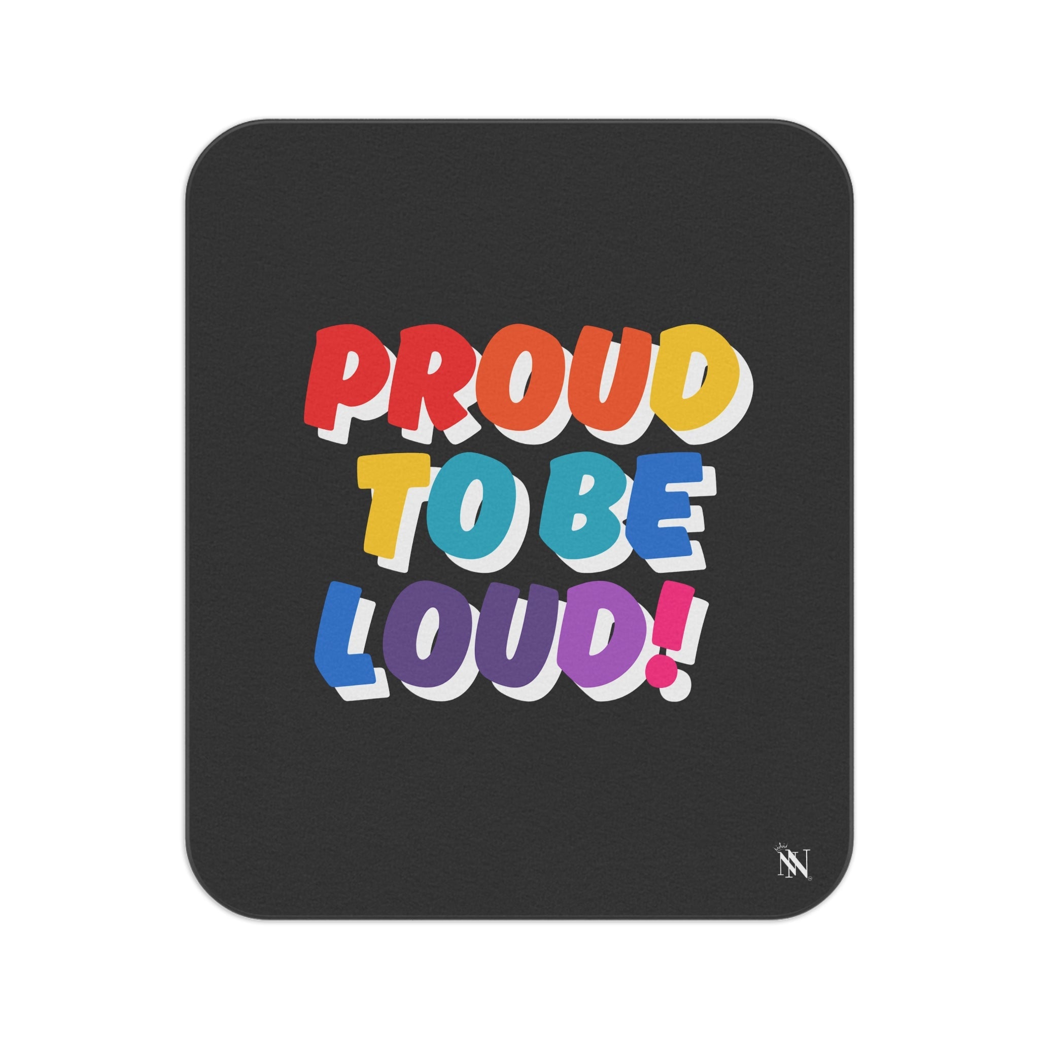 Proud to be Loud! Rainbow Couple Friendly Sex Blanket