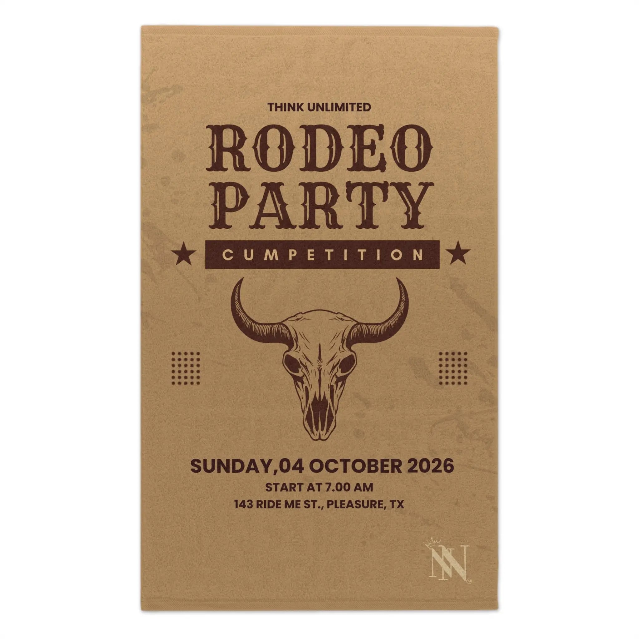 Rodeo Party Cumpetition | Mix & Match Soft Fun-Flirty Lovers’ Towels