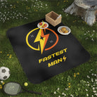 Fastest Man Lightning Bolt Sex Blanket