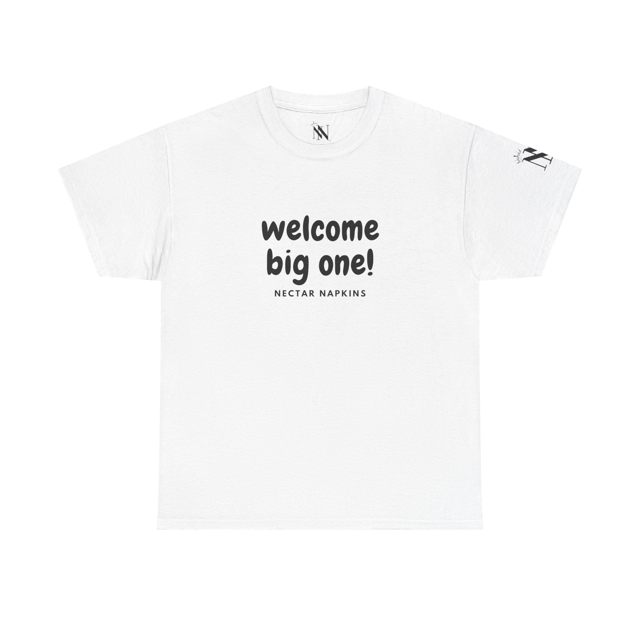 Welcome Big One! | Mix & Match 100% Cotton Fun-Flirty Lovers’ Tees