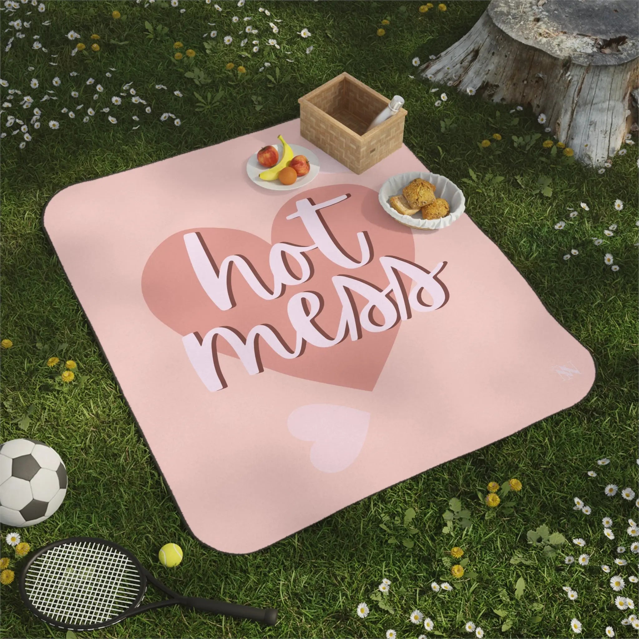 Hot Mess | Mix Match Fun-Flirty Lovers’ Water-Resistant Blankets