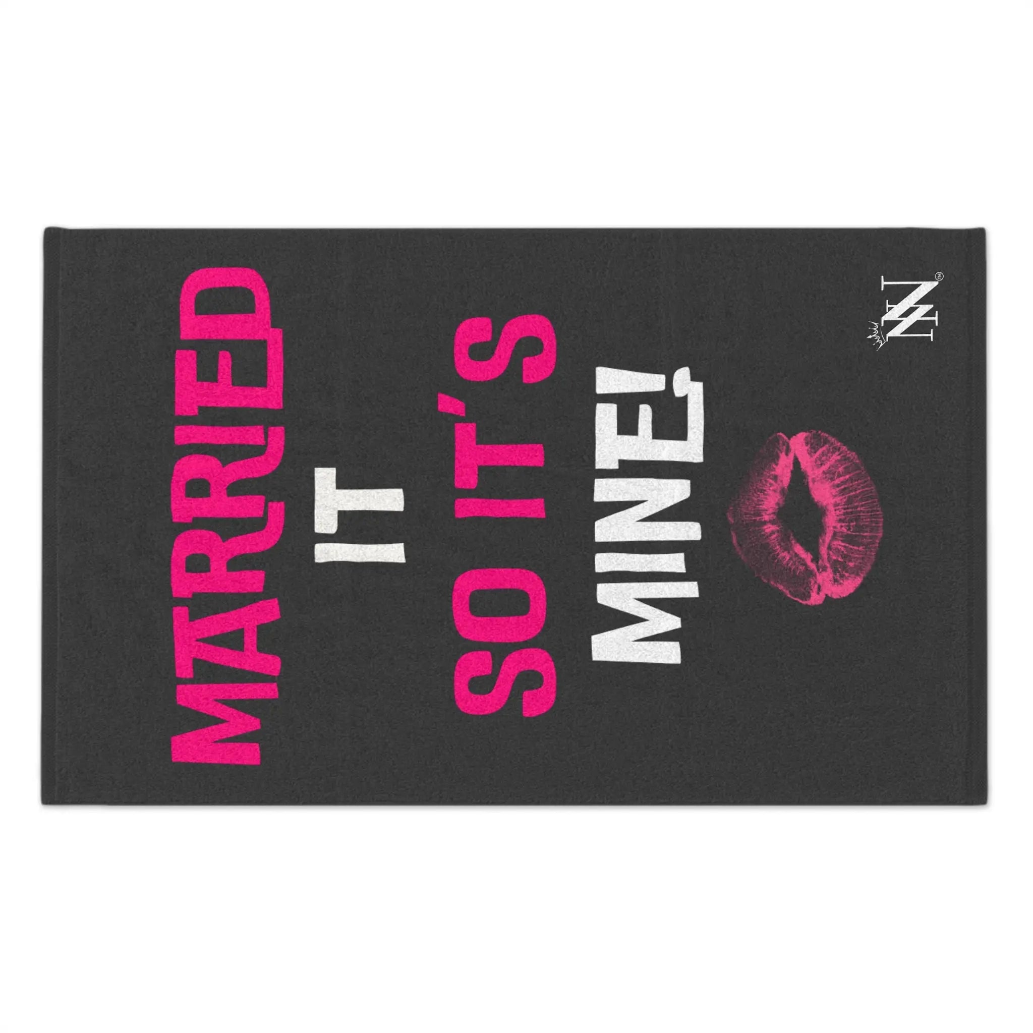 Married It So It’s Mine! With a Kiss Sex Towel