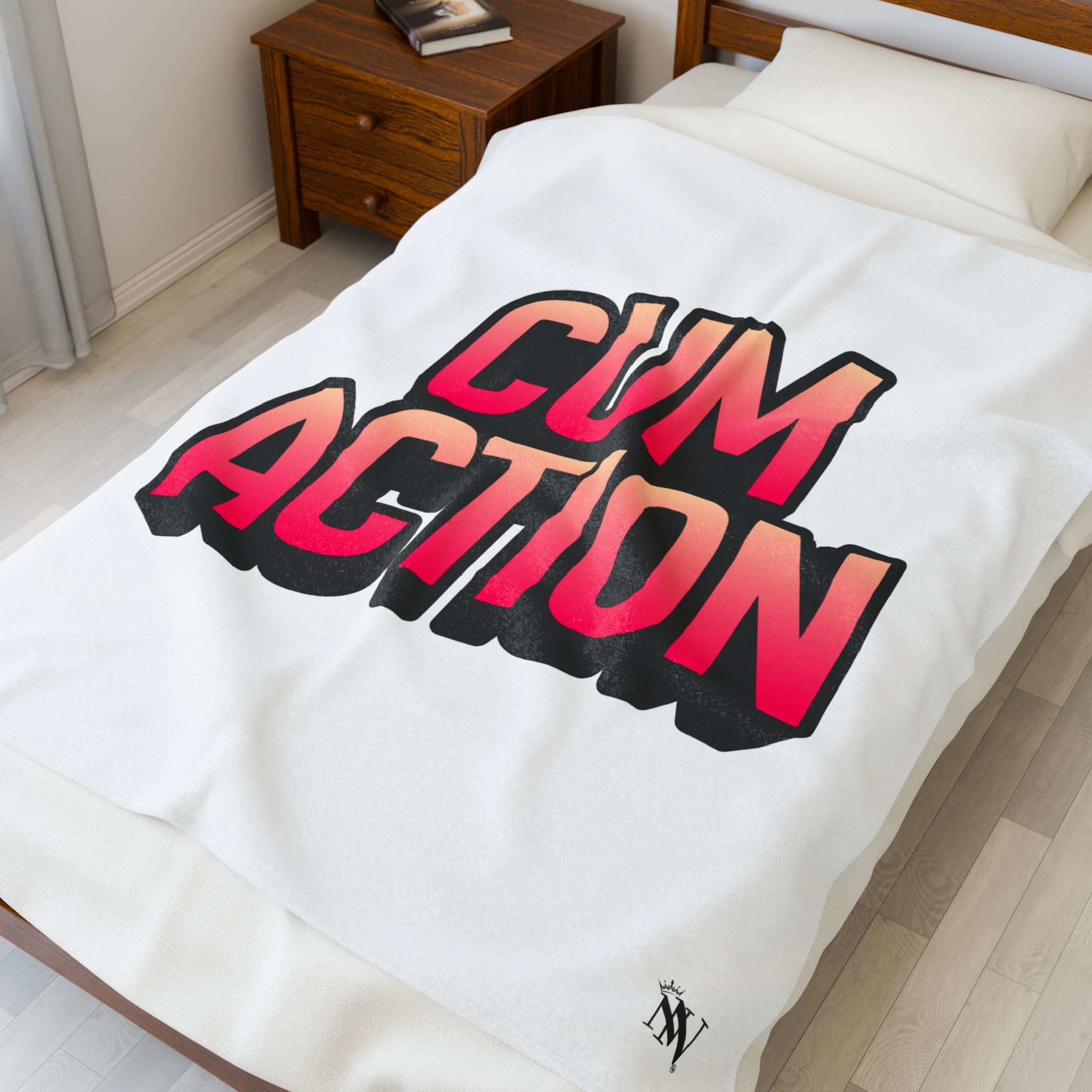 Cum Action | Mix & Match Soft Fun-Flirty Lovers’ Blankets