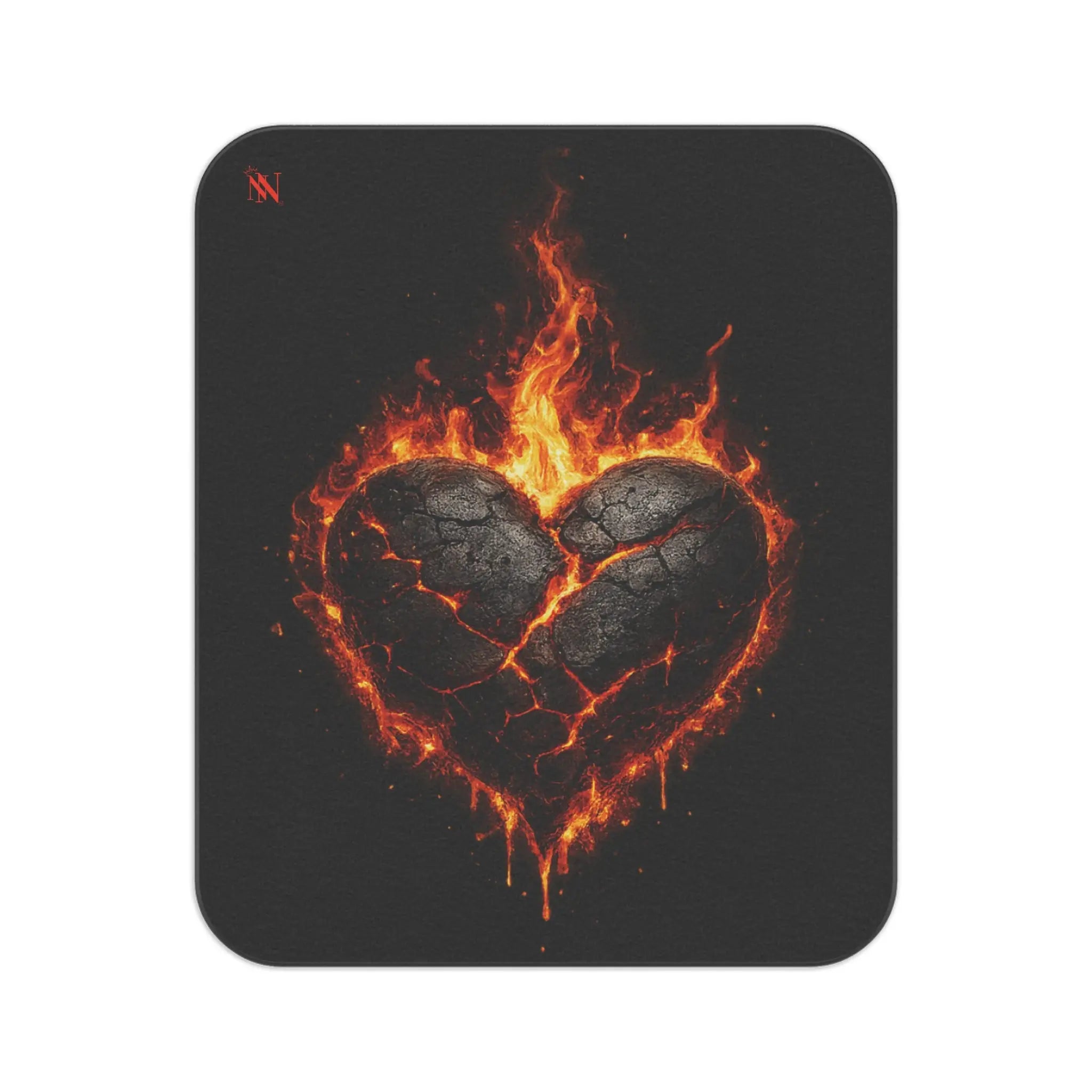 Burning Heart | Nectar Napkins Fun-Flirty Lovers’ Sex Blankets