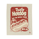 Tasty Hotdog | Mix & Match Velveteen Fun-Flirty Lovers’ Blankets