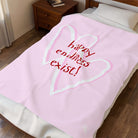 Happy Endings Exist! Two Hearts | Mix & Match Soft Fun-Flirty Lovers’ Blankets
