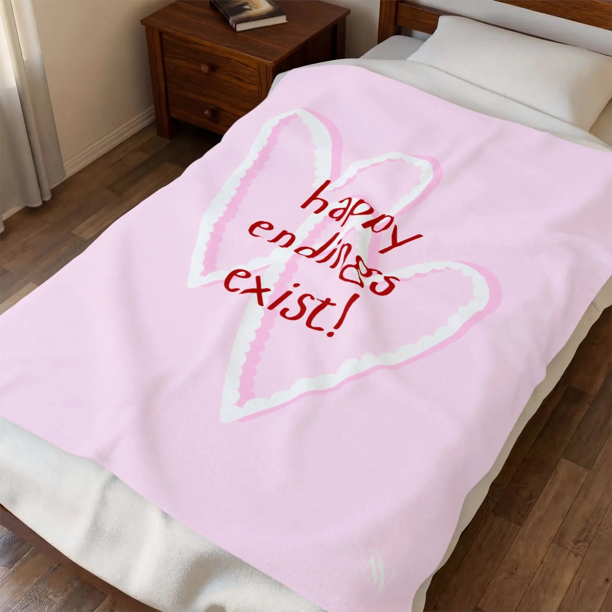Happy Endings Exist! Two Hearts | Mix & Match Soft Fun-Flirty Lovers’ Blankets