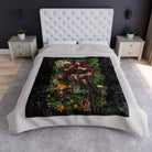 St. Patrick’s Day Wicked Fantasy Crushed Velvet Blanket